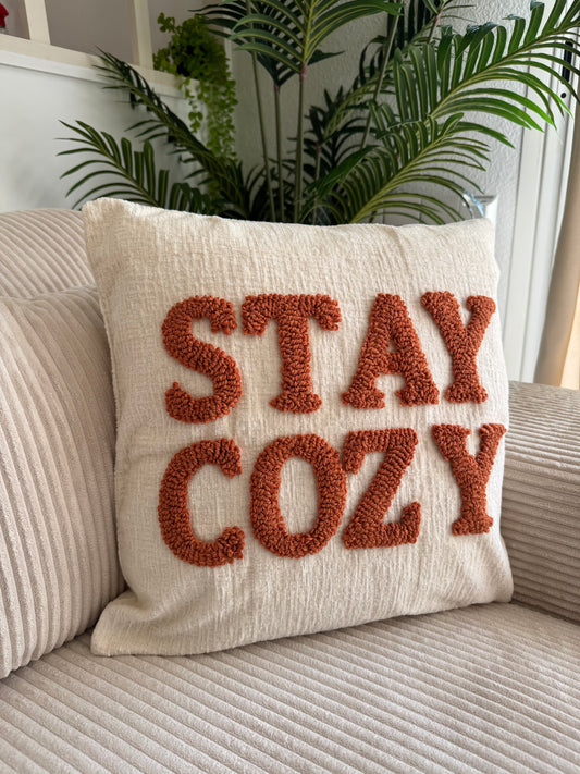 Housse coussin Stay Cozy