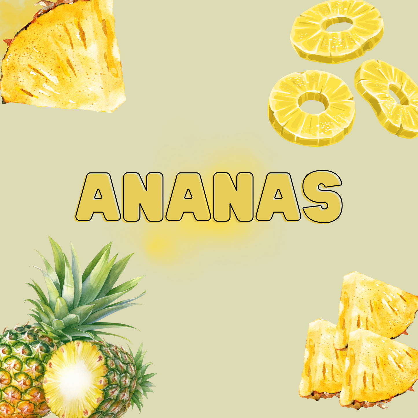 Fondant Ananas