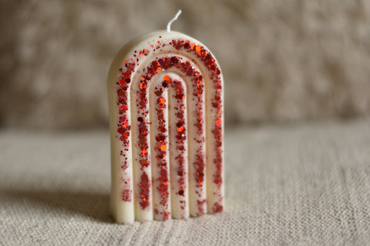 Bougie Chisana Yumi édition paillettes EXPO