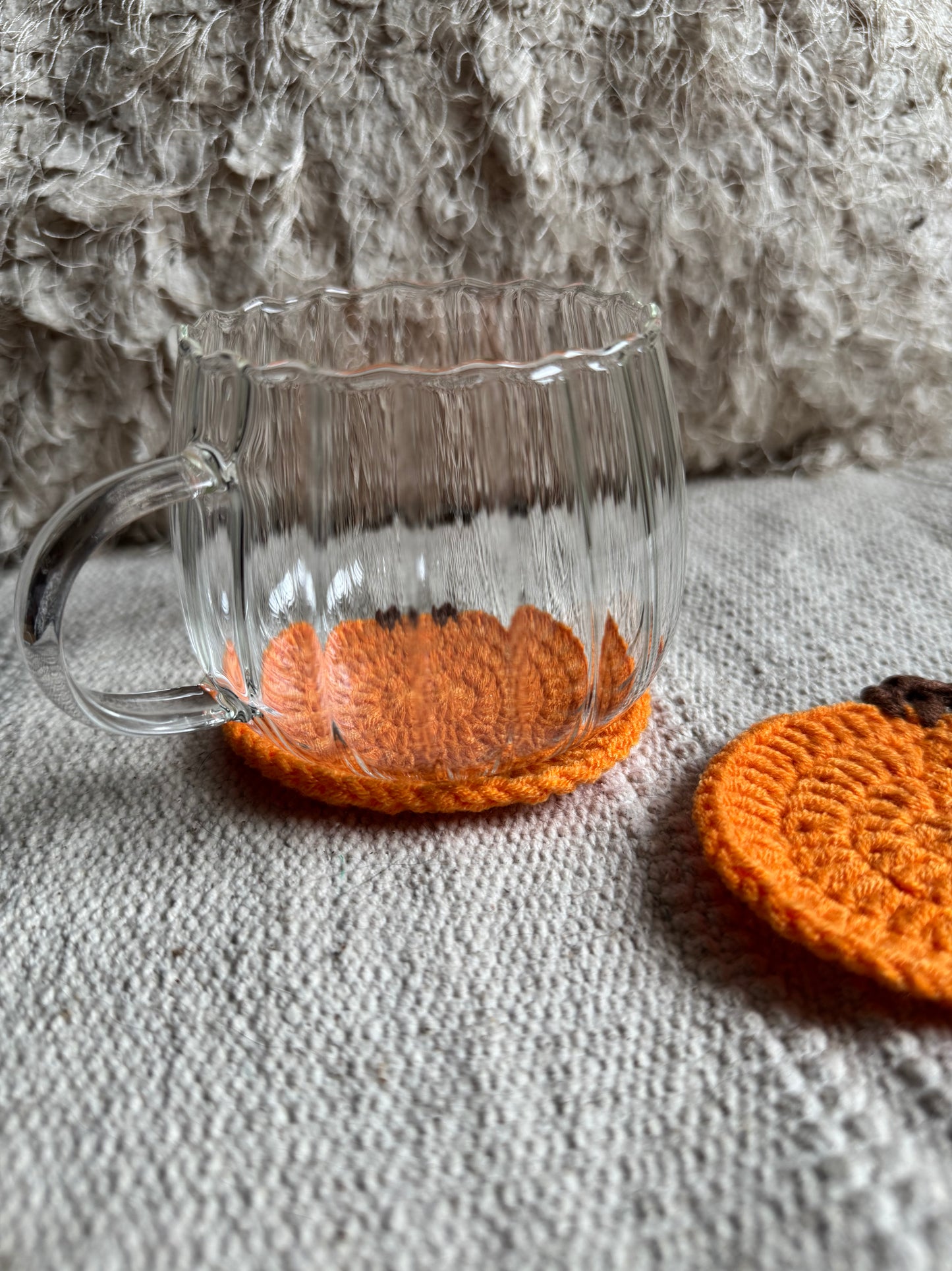 Tasse en verre Citrouille