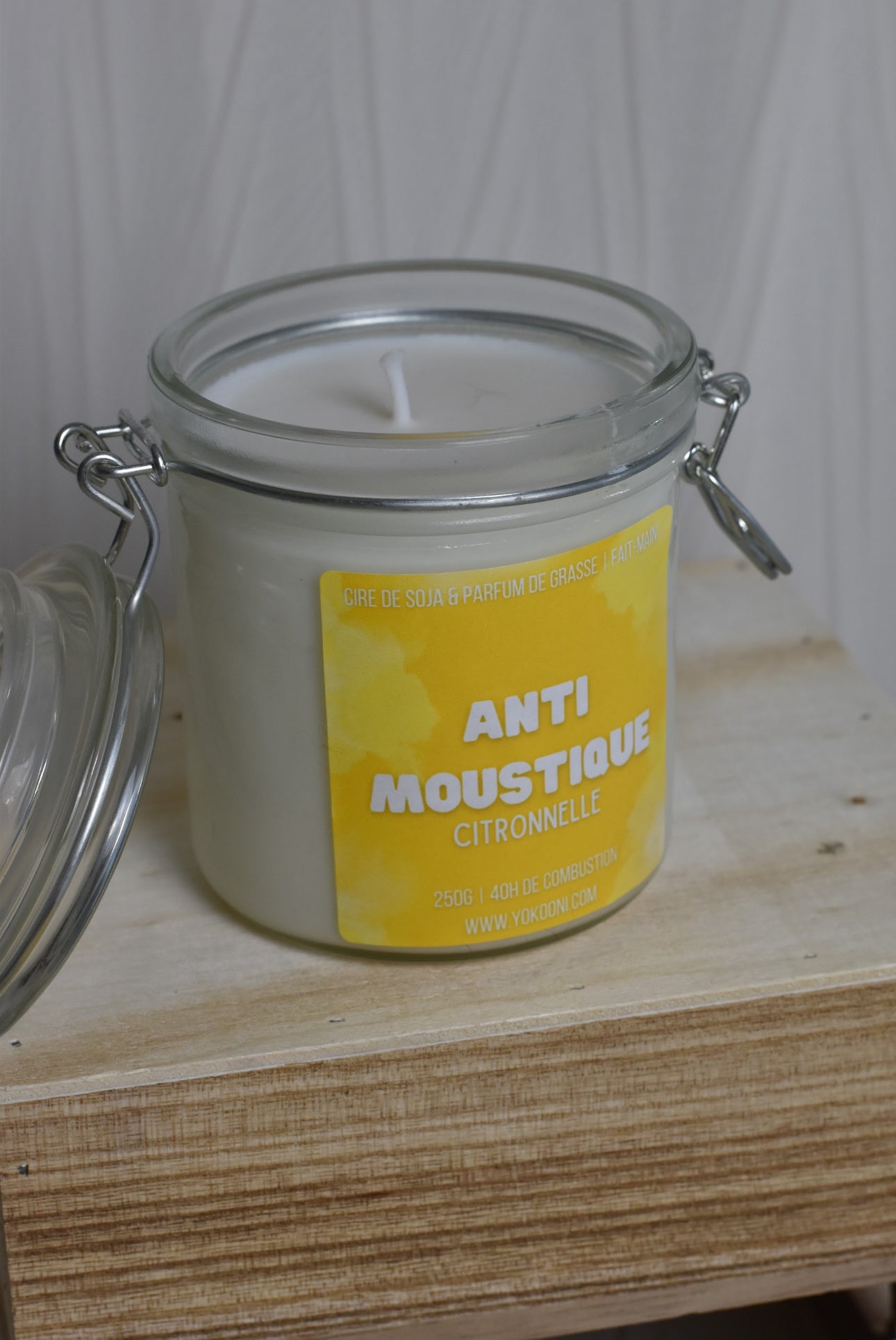 Bougie Citronnelle Anti Moustiques