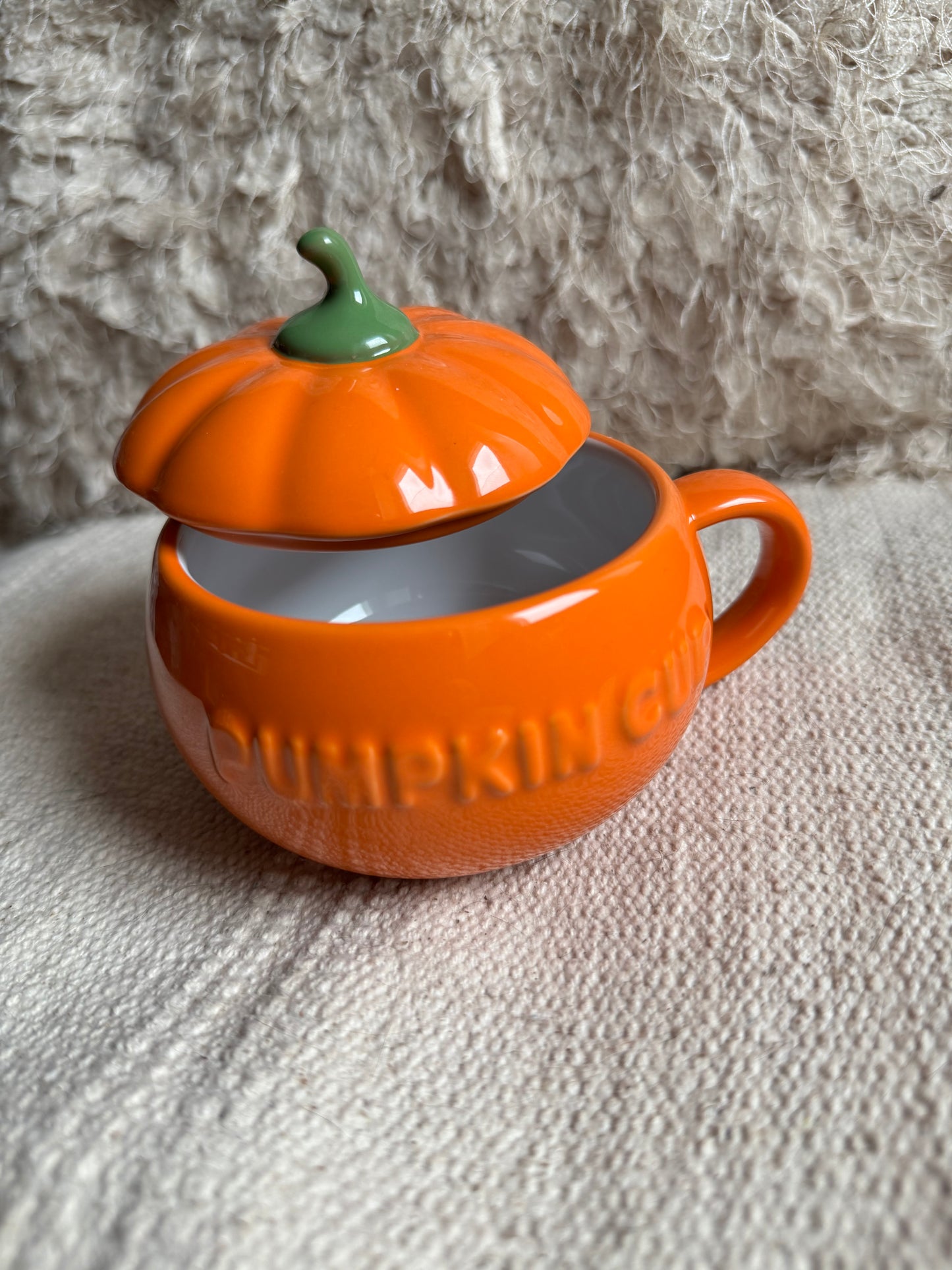 Mug Pumpkin avec couvercle